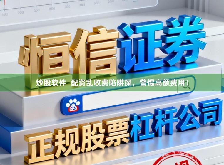 炒股软件  配资乱收费陷阱深，警惕高额费用！