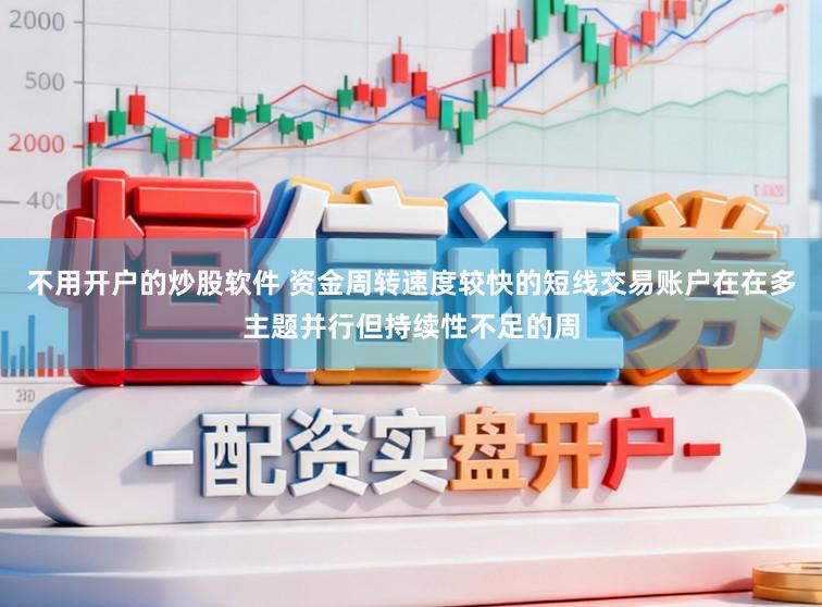 不用开户的炒股软件 资金周转速度较快的短线交易账户在在多主题并行但持续性不足的周